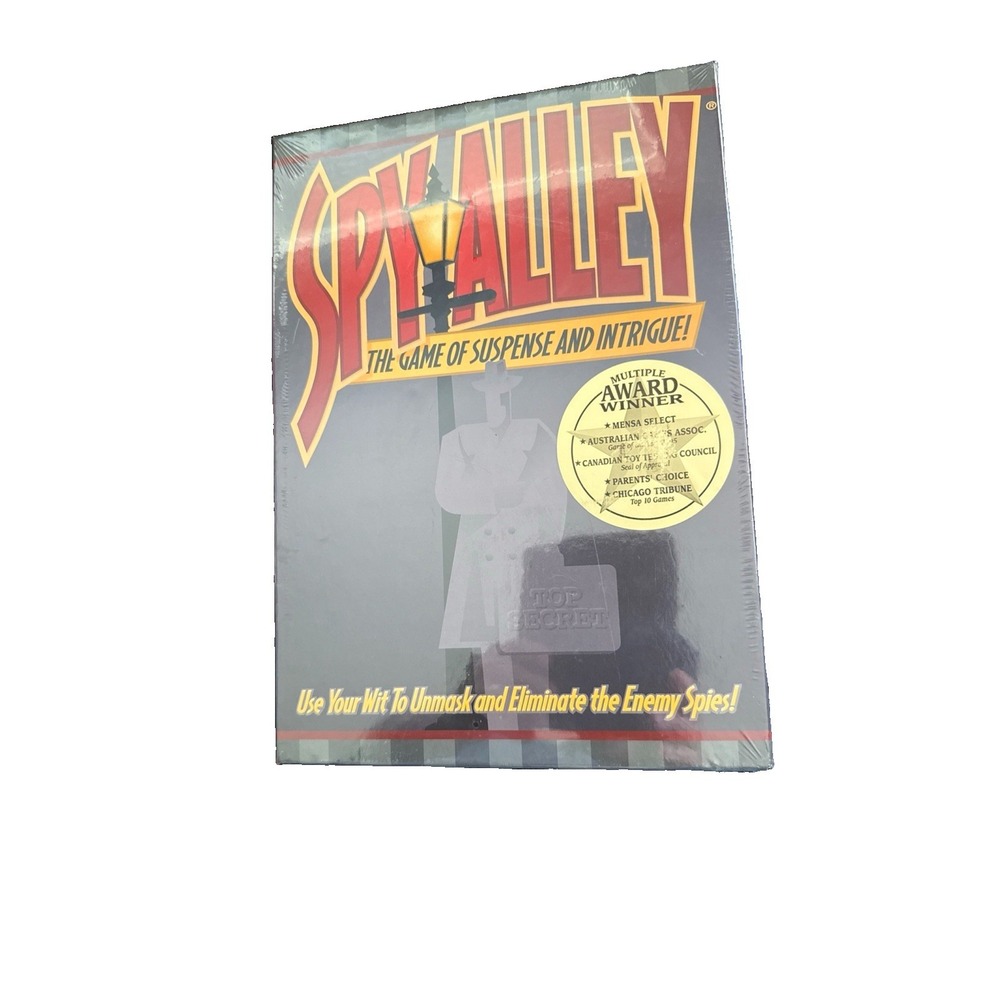 SPY ALLEY Strategy Board Game -- SEALED